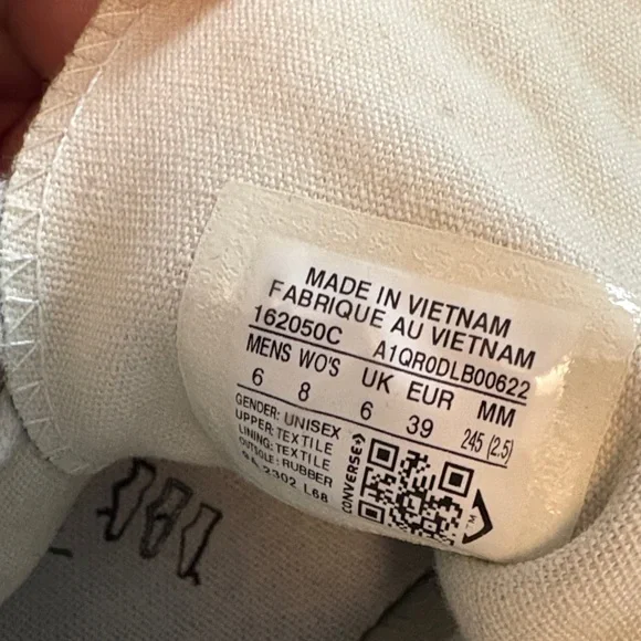 Converse Women's Custom Embroidered Floral High-Tops - Picture 6 of 8